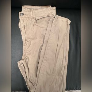 Khaki AE jeans